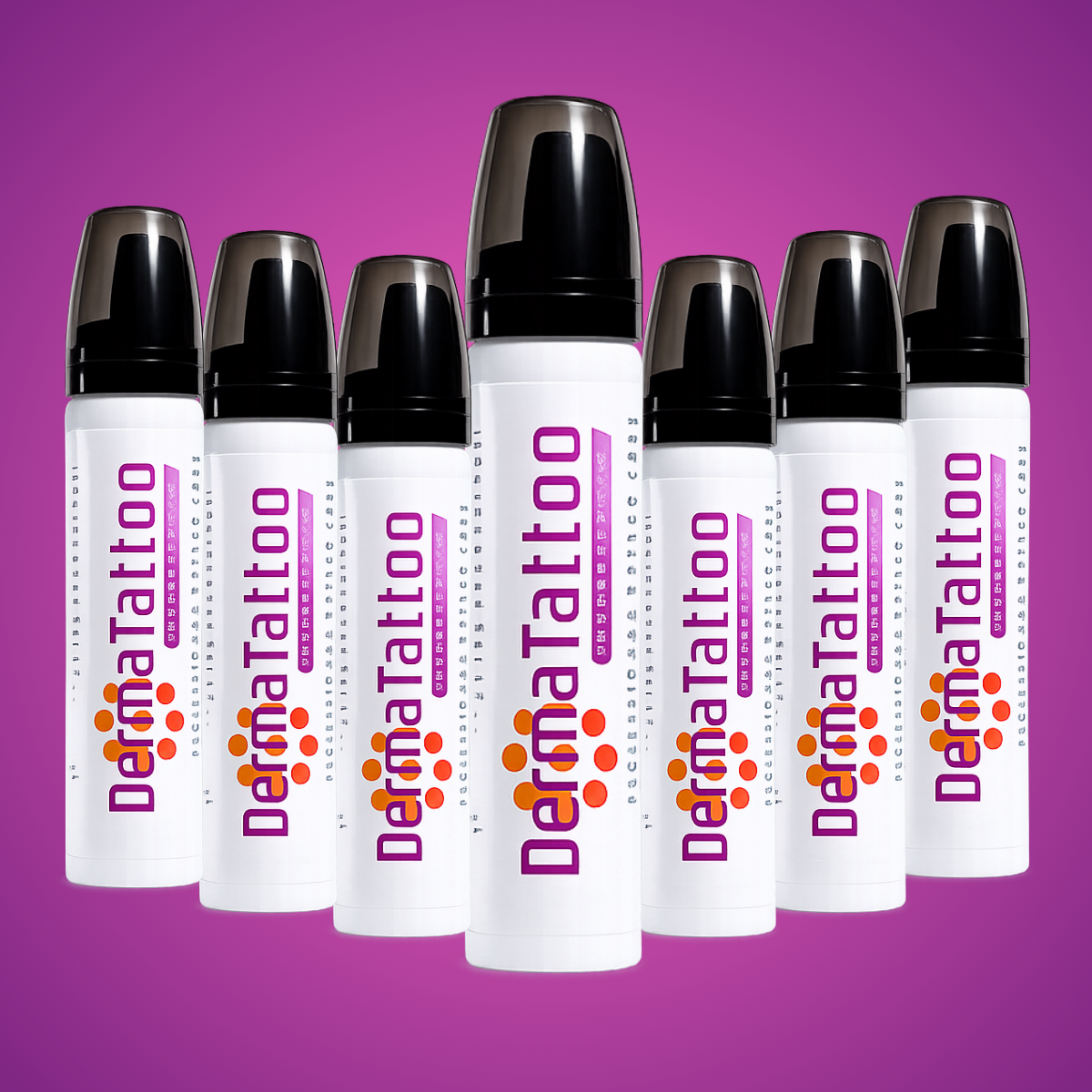 Pack de 7 mousse DermaTattoo 3.4 SOS Tattoo — Peaux exigeantes