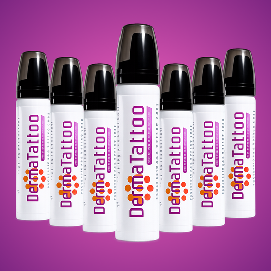 Pack de 7 mousse DermaTattoo 3.4 SOS Tattoo — Peaux exigeantes