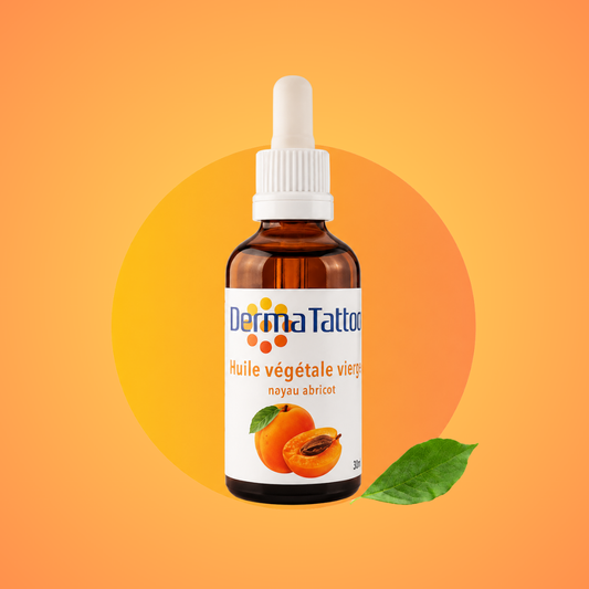 Huile végétale DermaTattoo au noyau d'abricot — 50 ml
